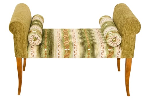 A banquette isolated on a white background