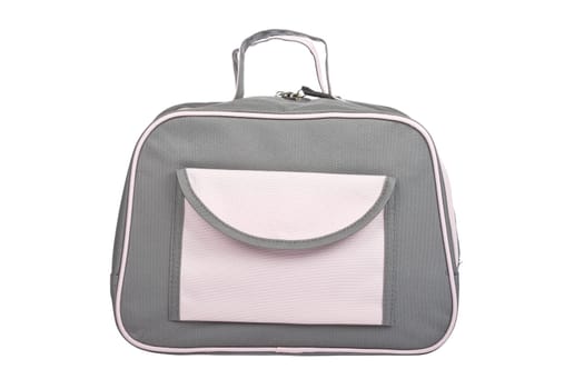 A little handbag isolated on white background
