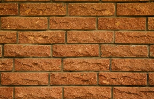 Close-up of red brick background