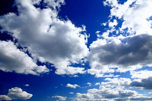 Sky and landscape from the South Mountain Reservation in New Jersey