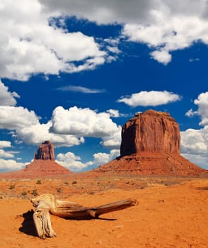 Monument Valley Navajo Tribal Park in Utah  USA