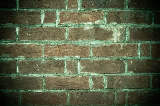 image of an old grungy brick wall background texture
