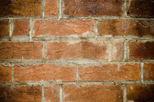 image of an old grungy brick wall background texture