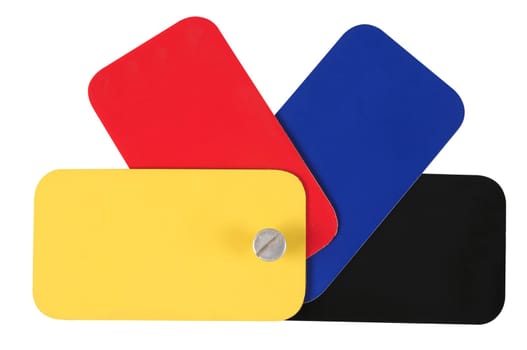 Laminated formica with colors