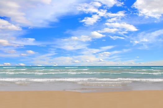 Gorgeous Beach in Summertime