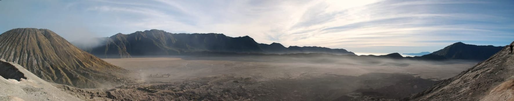 bromo vulcano panorama