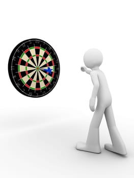 Hit the bull's eye!