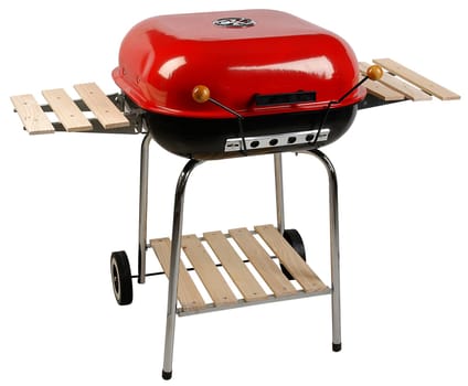 Barbecue grill, isolated on white