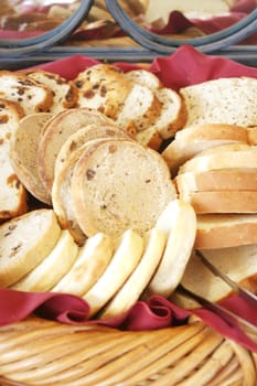 Bread Assorted Variety for a Healthy Breakfast