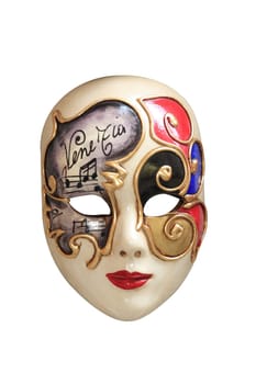 Beautiful carnival mask from venice Italy