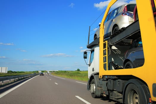 Country Highway in France