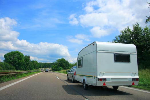 Caravan Country Highway in France