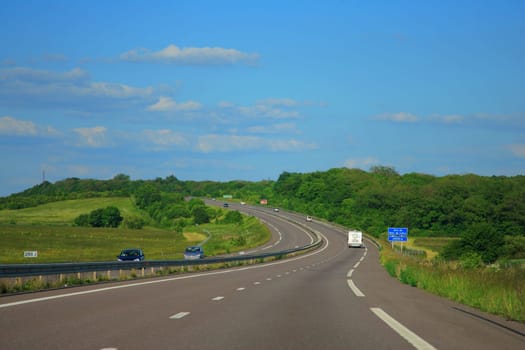 Country Highway in France