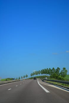 Country Highway in France