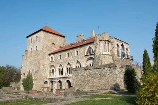 Old castle in Tata, Hungary