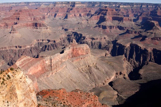 view from maricopa point over the grand canyon national park arizona usa
