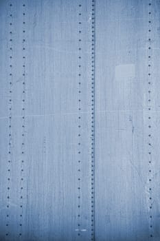 A close up on an industrial metal background texture.