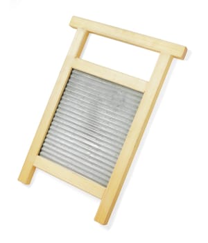 A Wooden washboard, used as a music instrument