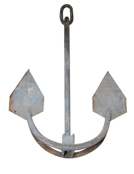Smalll Anchor Isolated with clipping path.