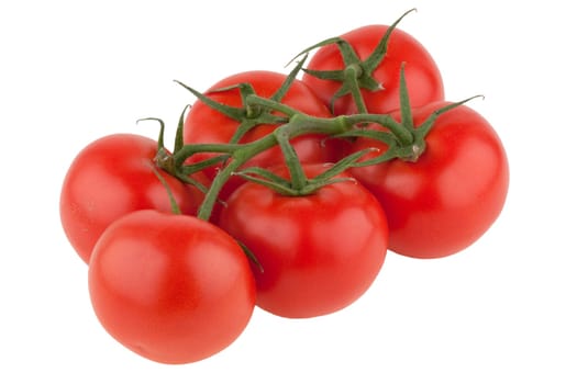 tomatoes, isolated on white background