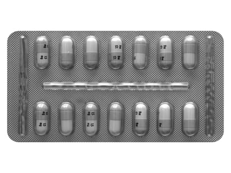Range of medical pharmaceutical pills