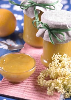 homemade rhubarb and orange jam