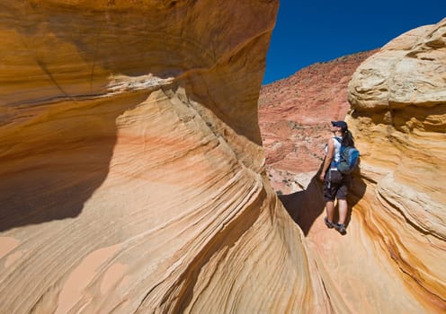 Coyote Buttes of the Vermillion Cliffs Wilderness Area, Utah and Arizona