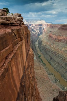 Colorado River and Grand Canyon at Toroweap