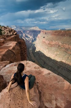 Colorado River and Grand Canyon at Toroweap