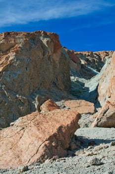 Artist's Palette Mountains in Death Valley National Park, CA