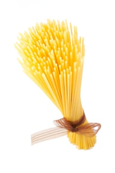spaghetti of hard grain for cooking italian pasta