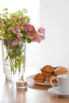 Still life with flowers