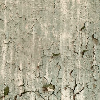 Texture of old damaged paint on a concrete wall