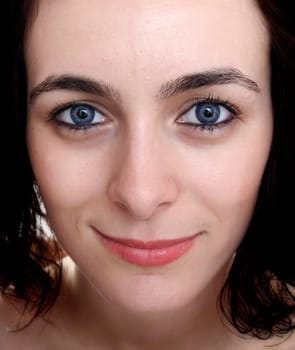 Young and beauty woman looking at you.