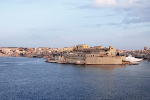 fort st. angelo taken just before the sun sets