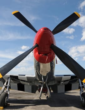 Legendary World War II era Mustang fighter