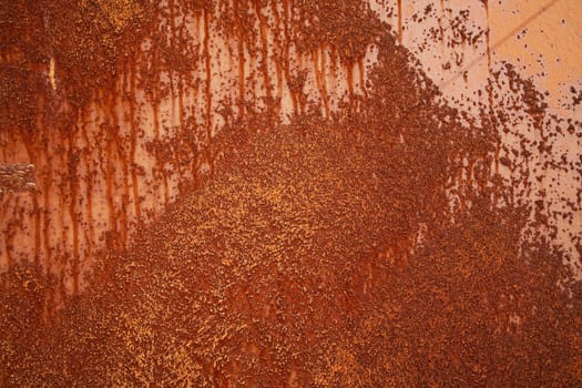 Grunge rusty metal wall texture
