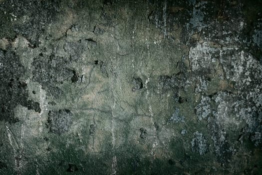 Dark concrete painted old wall frame