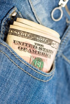 Money in the pocket