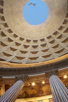 Pantheon interior, Rome Italy