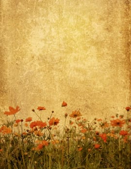 flower paper textures - perfect background with space for text or image