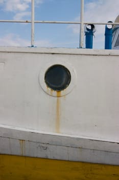 close up photo of a fishing boat