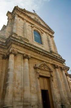 photo of a church in Locorotondo, south of italy