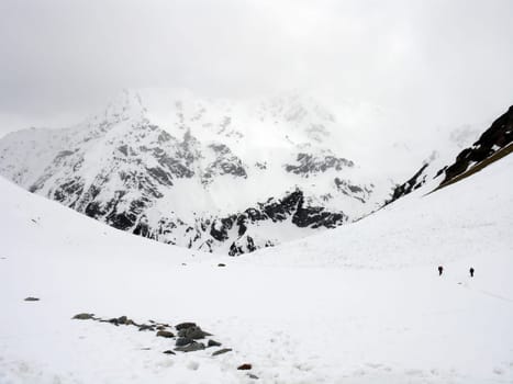 Caucasus Mountains. Elbrus region. Gorge Irik-Chat.