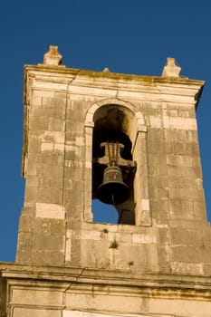 bellfry in a catholic church
