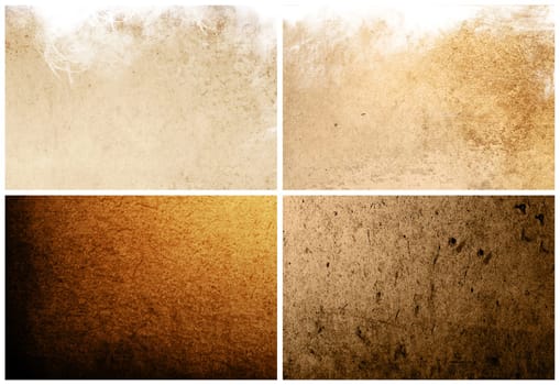 background in grunge style - containing different textures