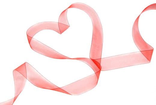 valentines decoration white ornament red heart romantic background