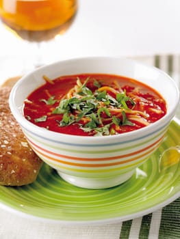 Bowl of tomato soup