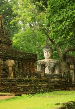 sculpture of Thai Buddha