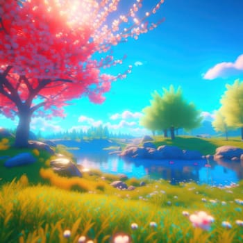 Spring. Image created by AI